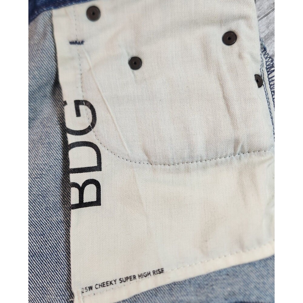 BDG Urban Outfitters Super High Rise Cheeky Shorts Women’s 25 Festival - Picture 8 of 10